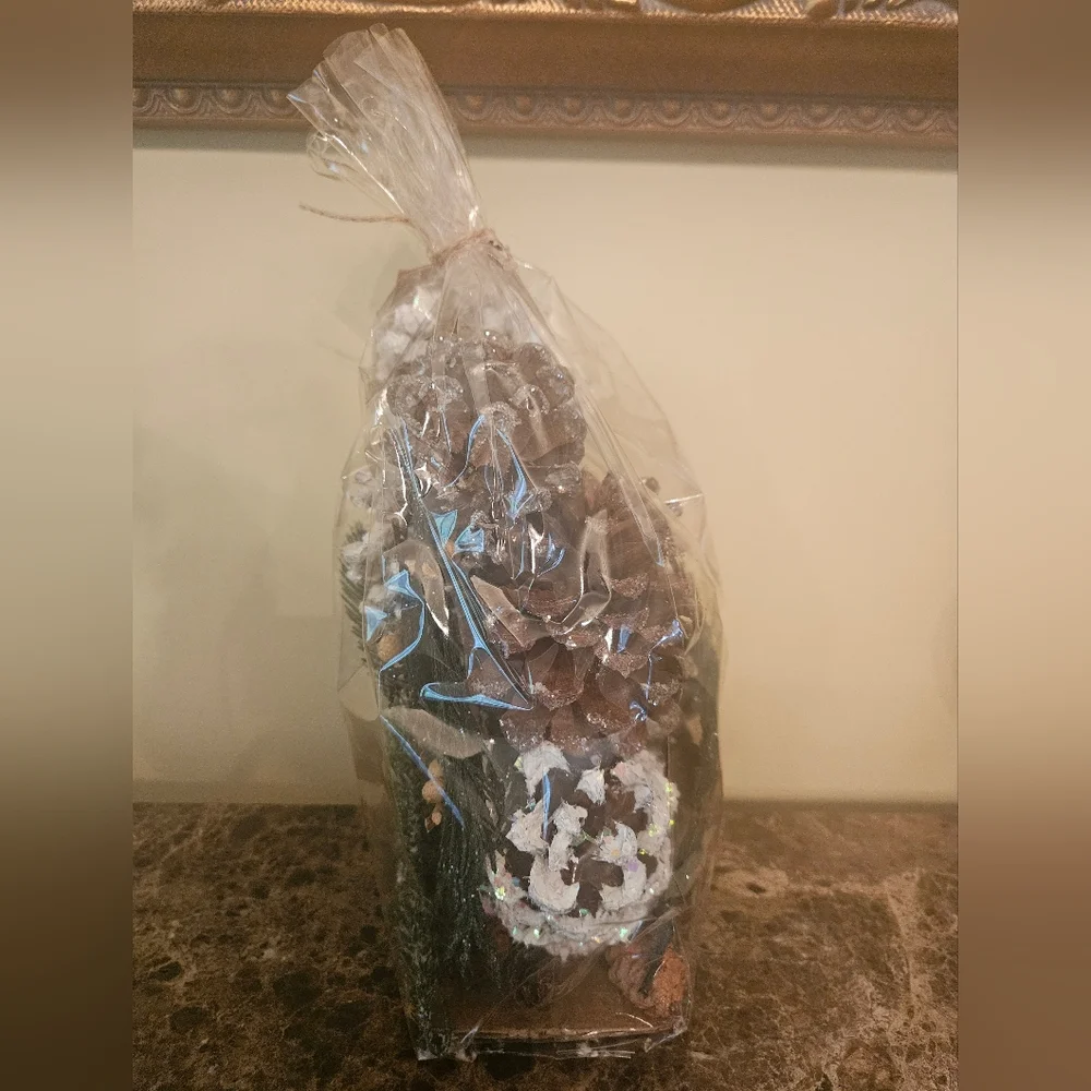 NWT Crate&Barrel Balsam/Pine Potpourri